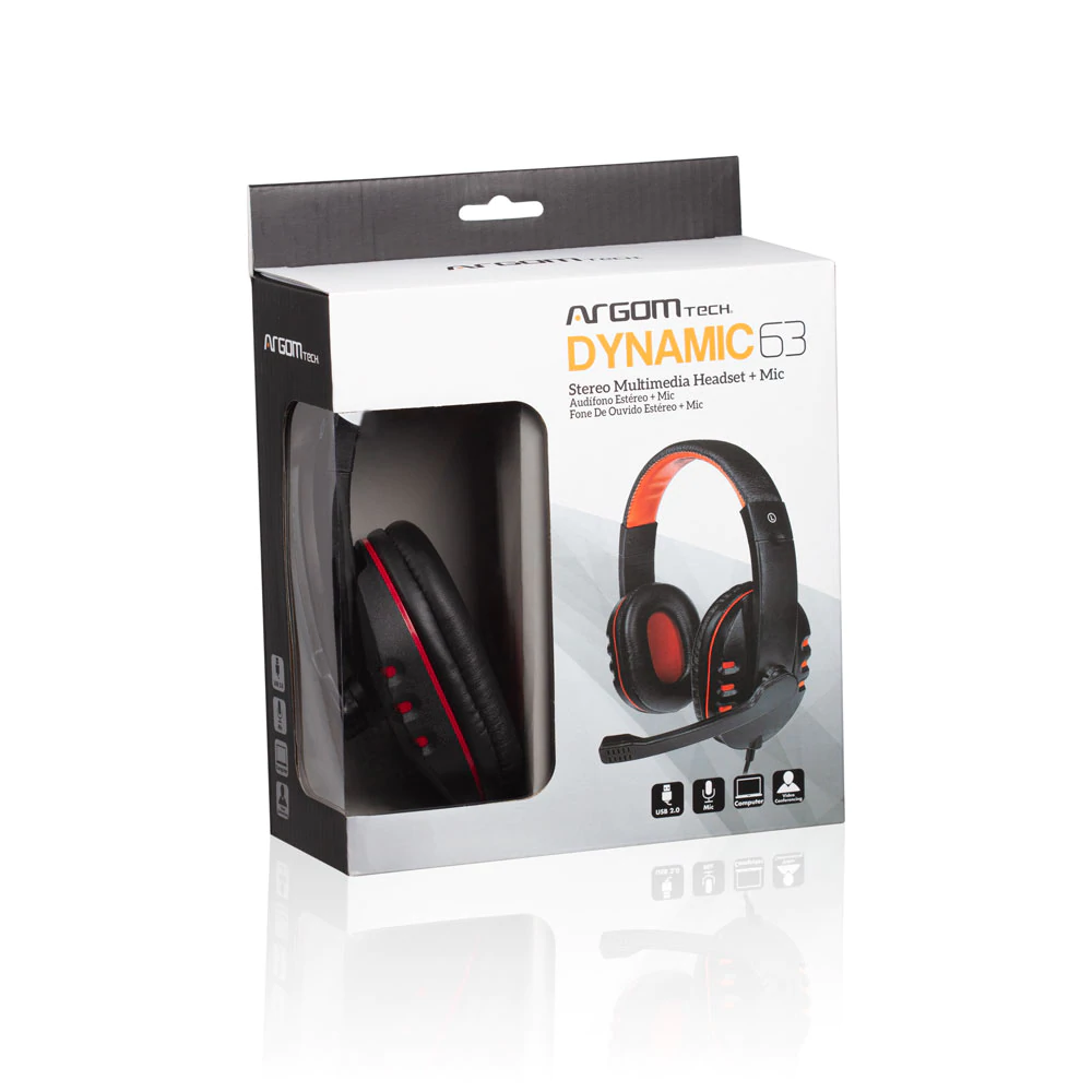 Argom Dynamic 63 Audífono USB Estéreo en República Dominicana