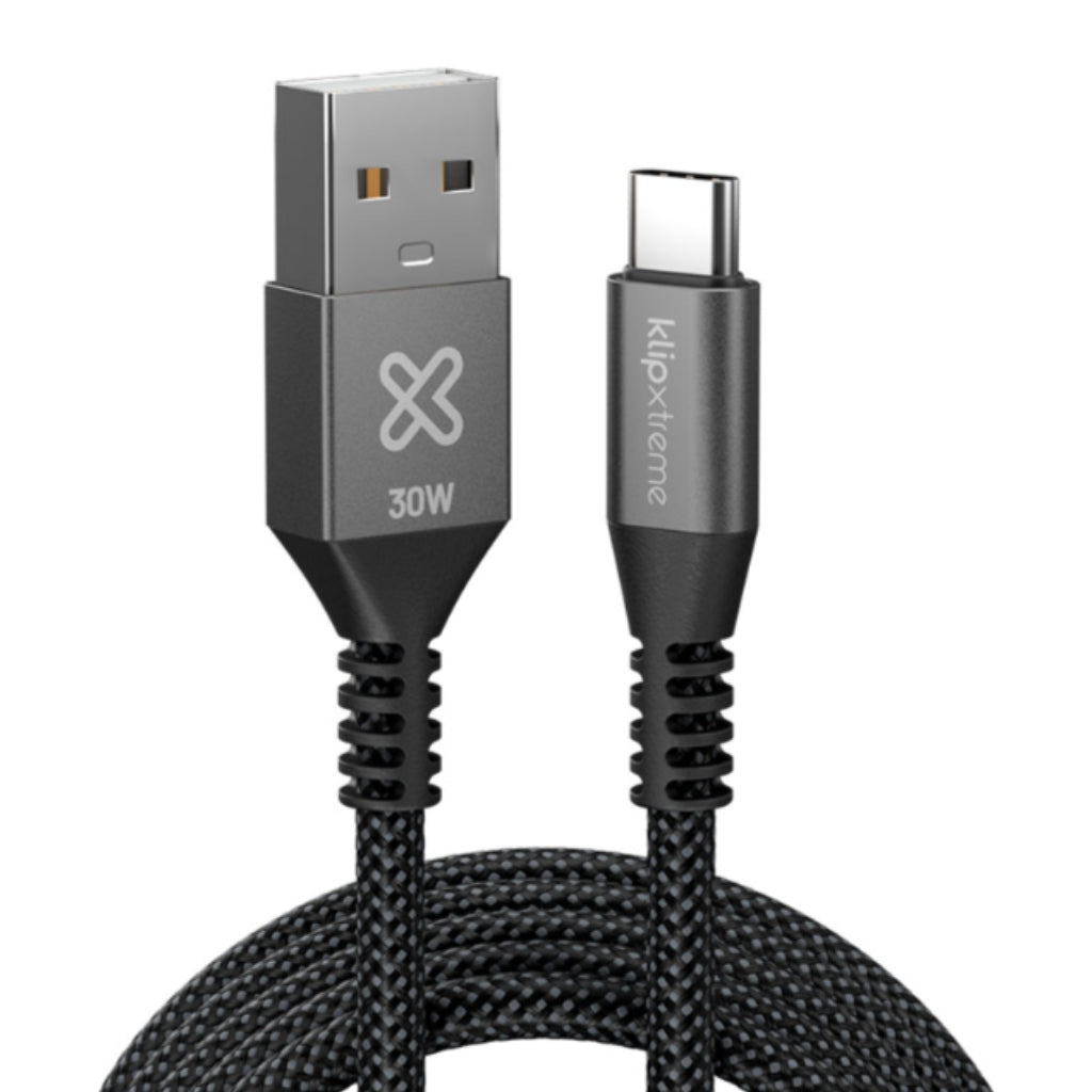 Klip Xtreme Cable USB a USB-C Trenzado KAC