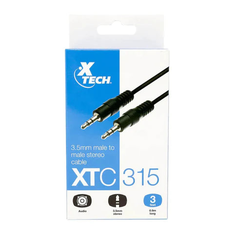 Xtech Cable Auxiliar Jack 3.5mm XTC315 en República Dominicana