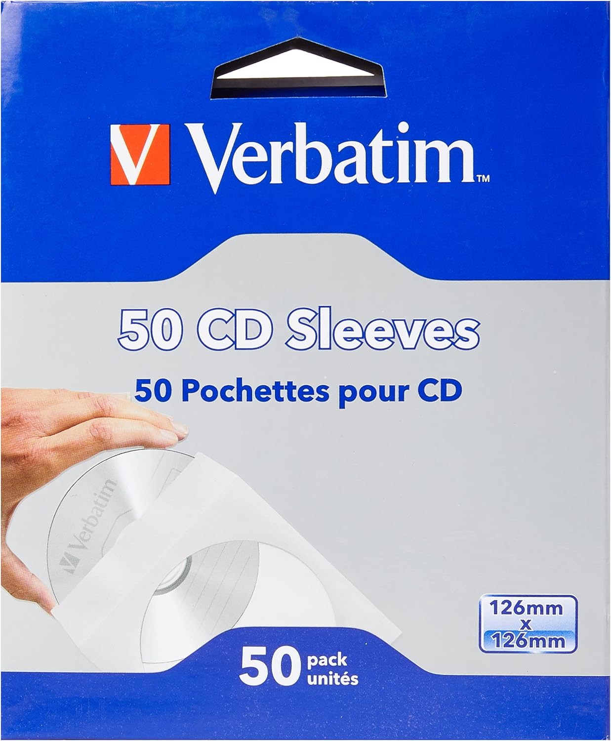 Verbatim Funda Papel para CD Modelo Original