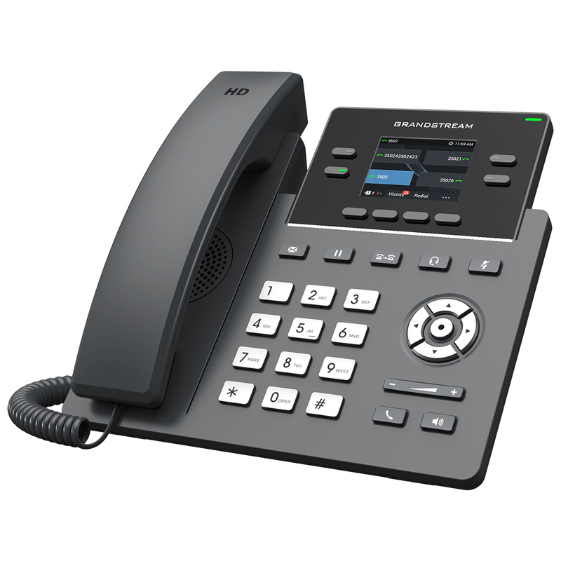 Grandstream GRP2612W Teléfono IP WiFi PoE en República Dominicana
