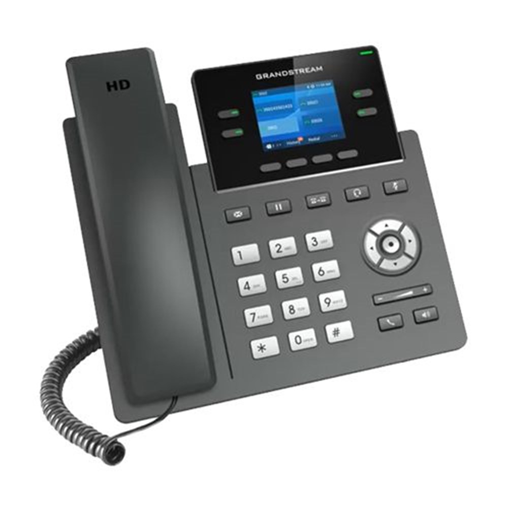 Grandstream GRP2612W Teléfono IP WiFi PoE en República Dominicana