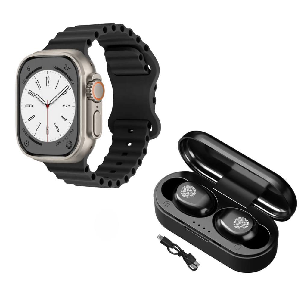 Audífonos Bluetooth Smartwatch Ultra 9 en República Dominicana