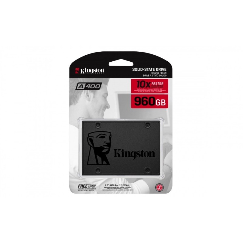 Kingston SSD SATA III A400 960GB en República Dominicana