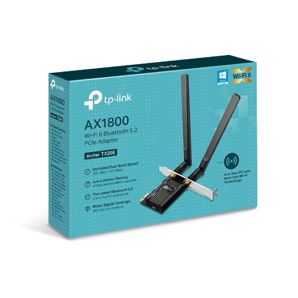 TPLink Archer TX20E Tarjeta WiFi PCIe