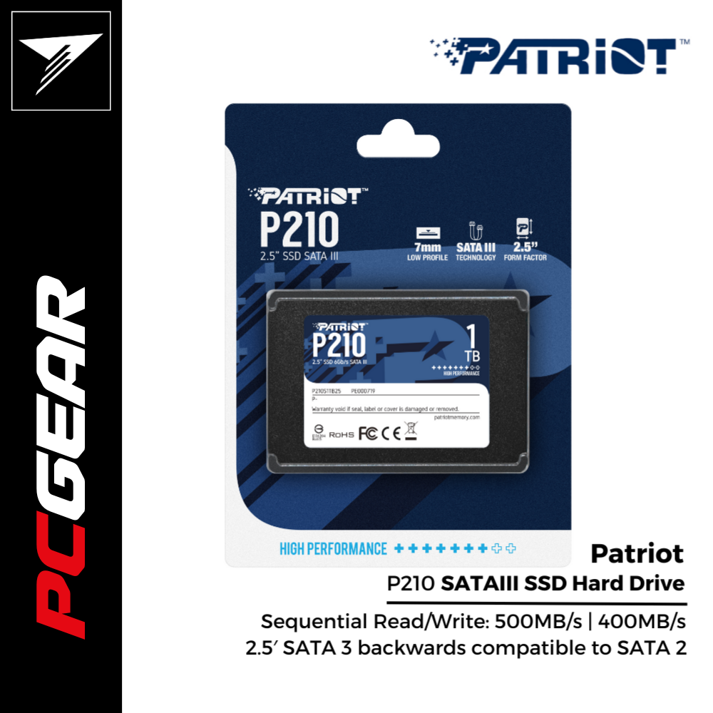 Patriot SSD SATA III P210 1TB