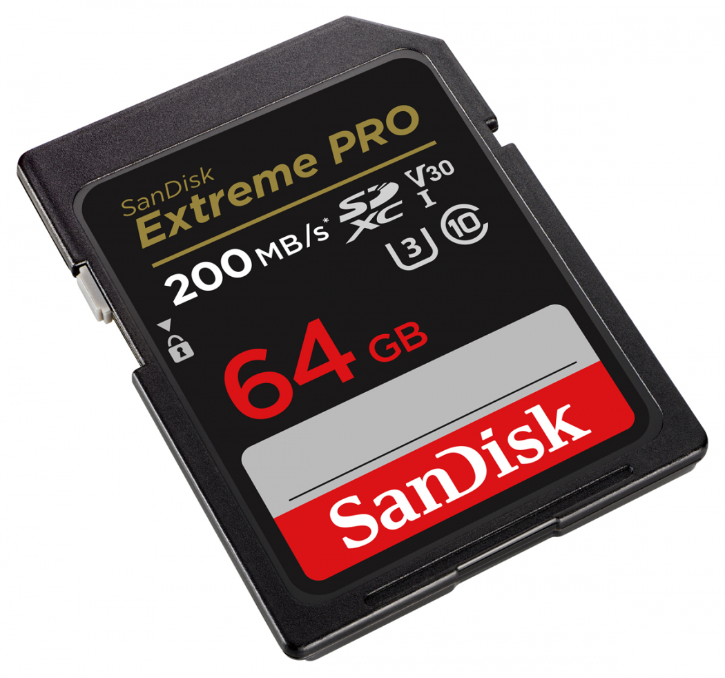 SanDisk Extreme Pro SD 64GB 200MB/s en República Dominicana