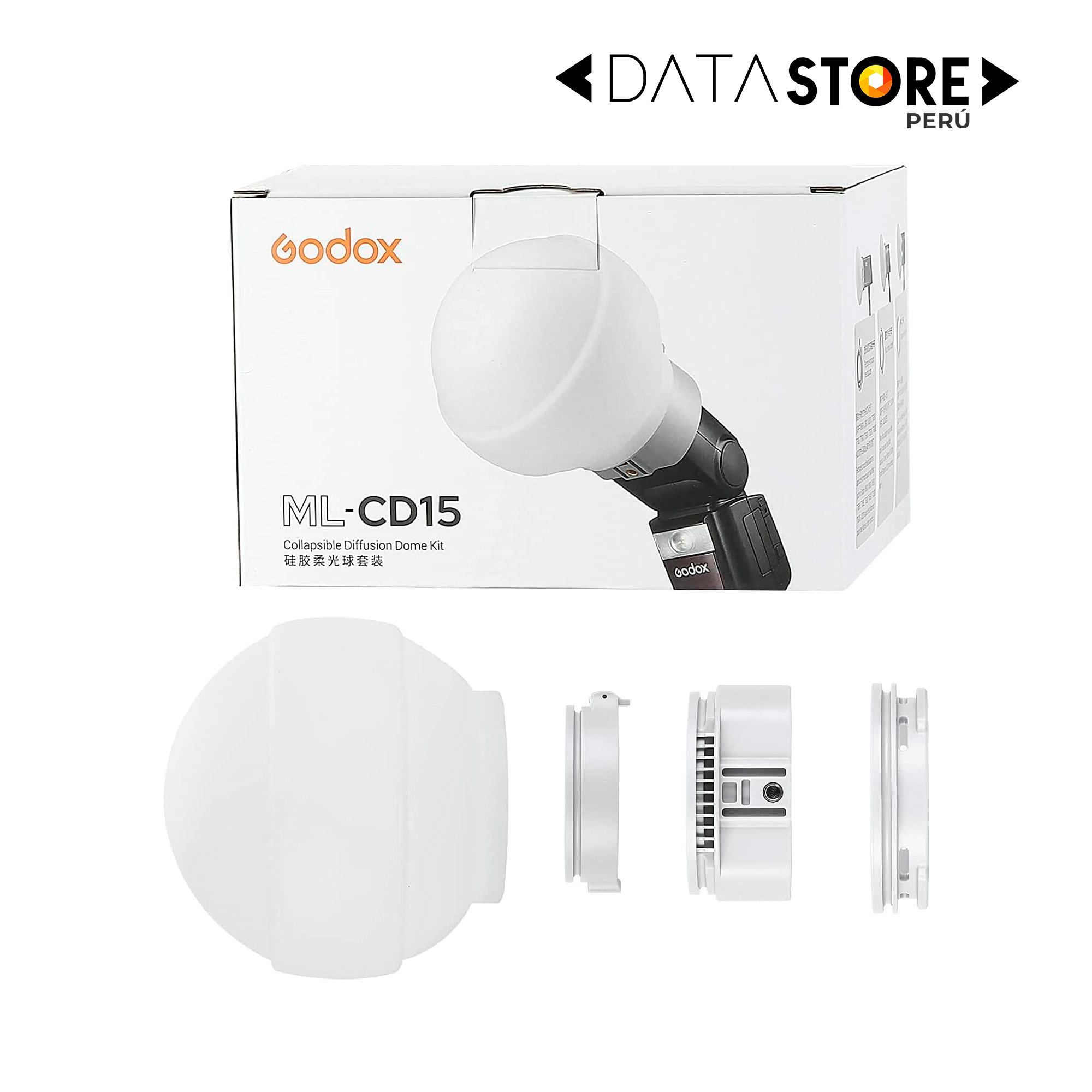 Godox Difusor Domo para Flash en República Dominicana