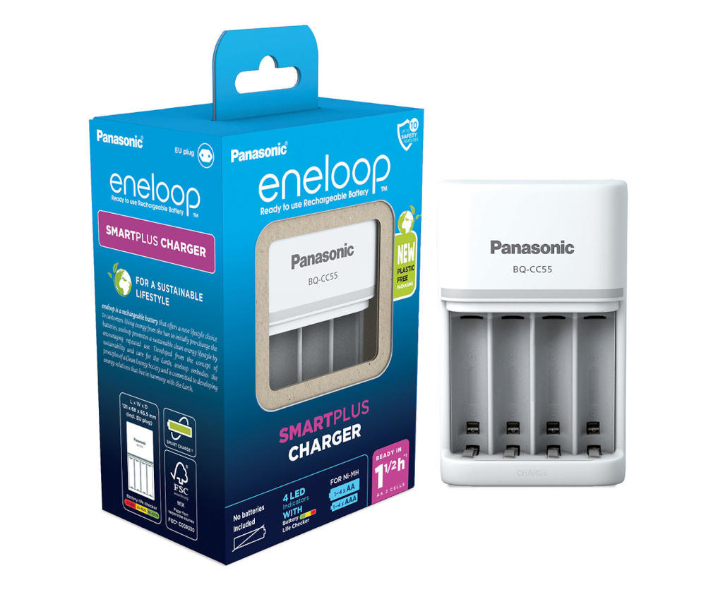 Panasonic Eneloop Cargador Rápido BQ-CC55