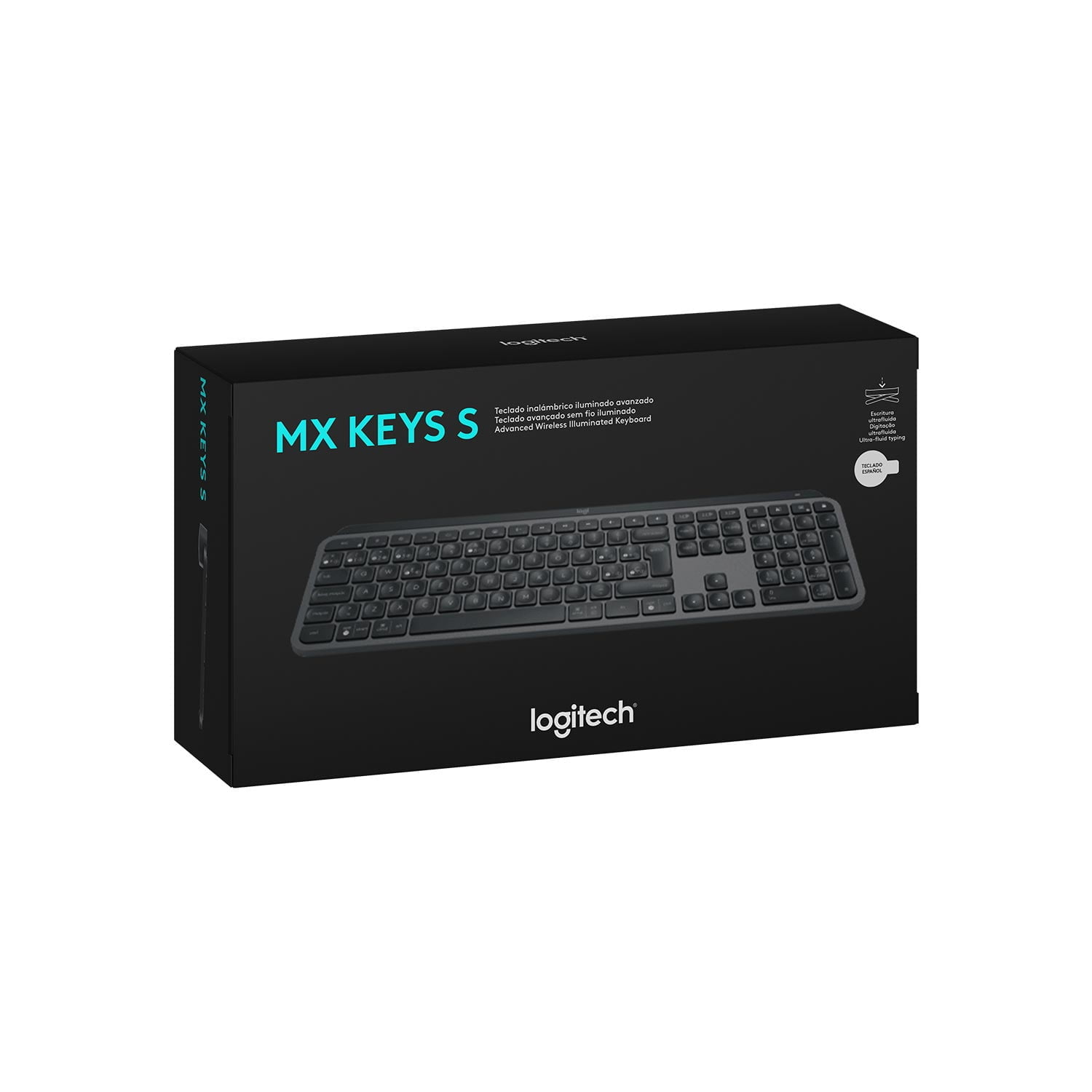Logitech MX Keys S teclado con teclado numérico en República Dominicana
