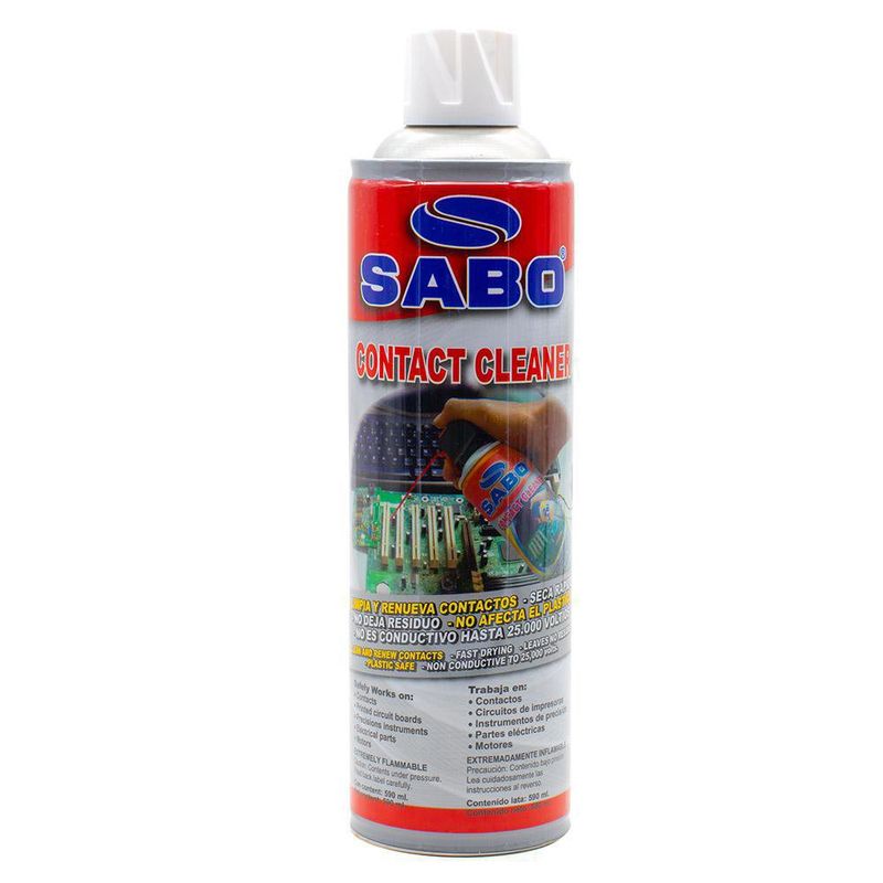 SABO Limpiador de Contactos Eléctricos 590ml en República Dominicana