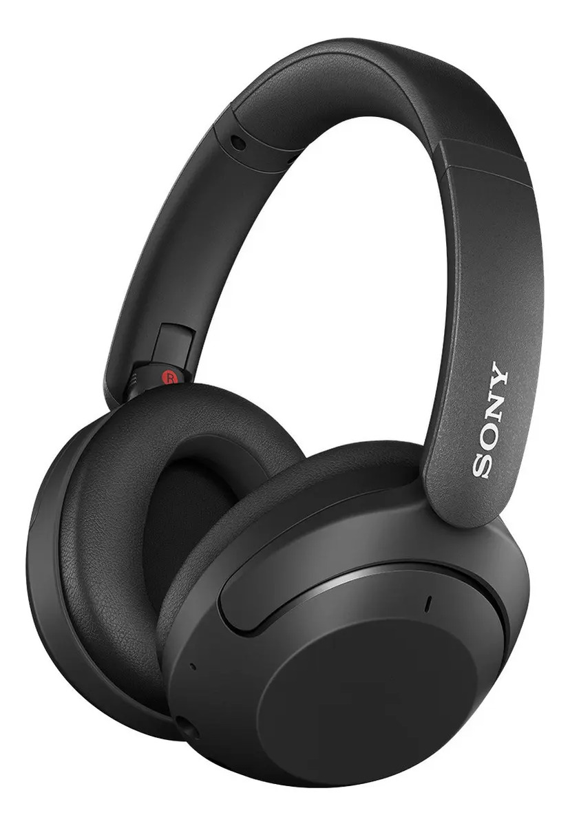 Auriculares Sony negro y rojo