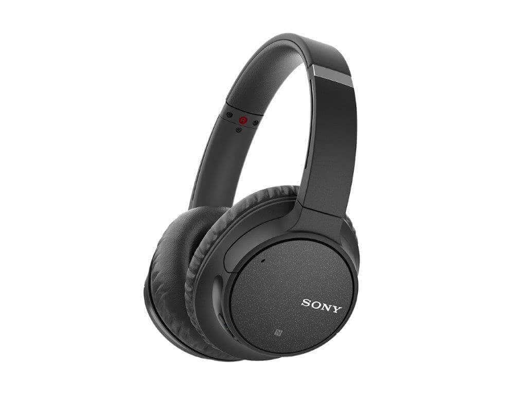 Auriculares Sony negro y rojo en República Dominicana
