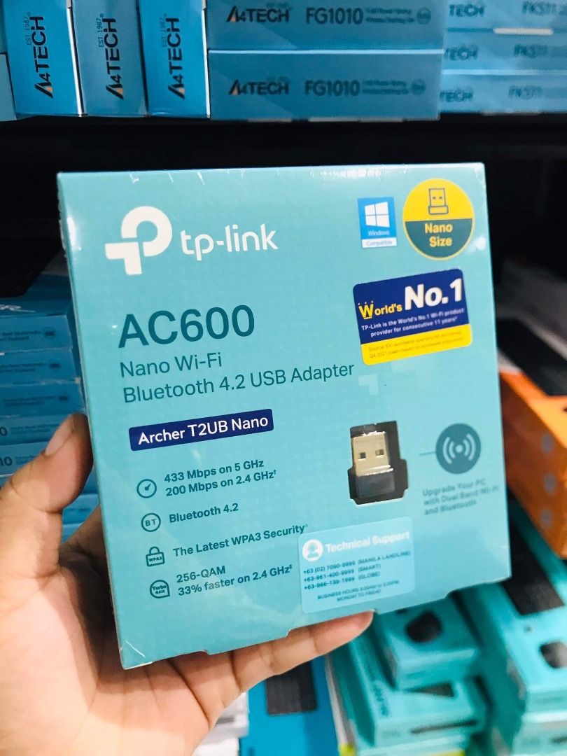 TPLink Archer T2UB Adaptador USB WiFi Nano en República Dominicana