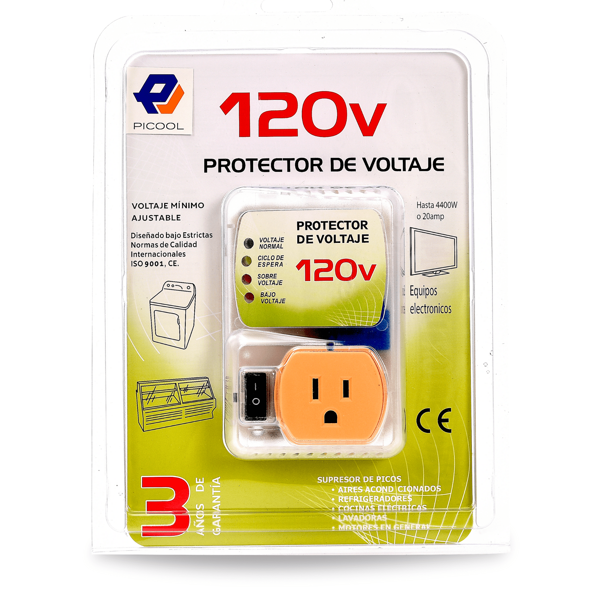 Protector de voltaje 120V en República Dominicana