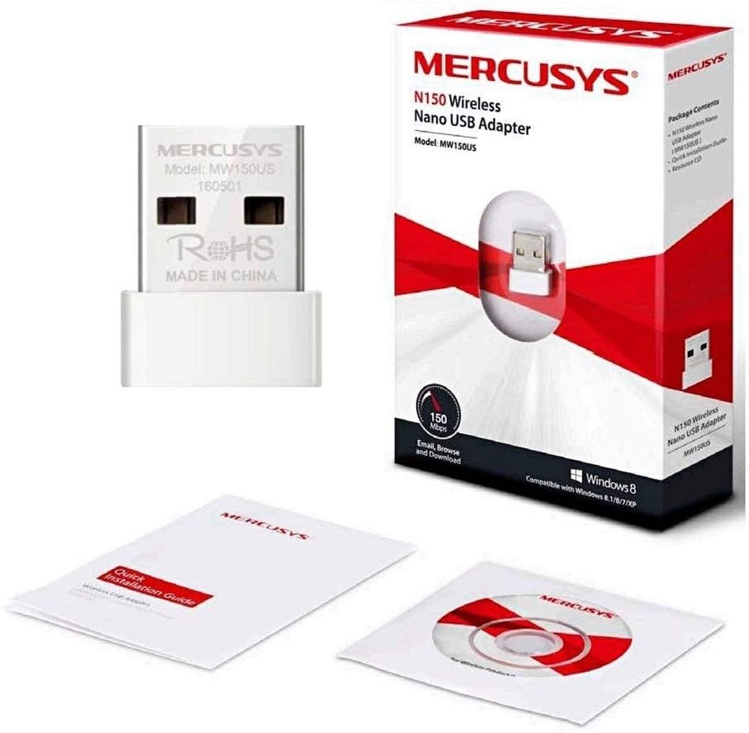 Mercusys MW150US Adaptador USB WiFi en República Dominicana