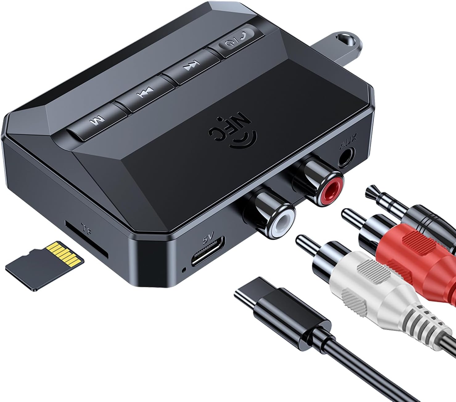 Adaptador Bluetooth 5.3 RCA AUX RL