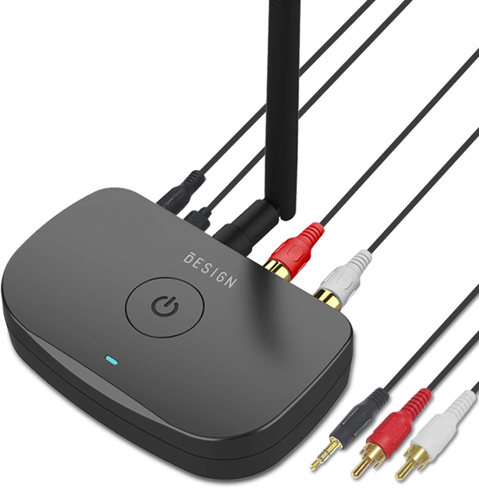Adaptador Bluetooth 5.3 RCA AUX RL en República Dominicana