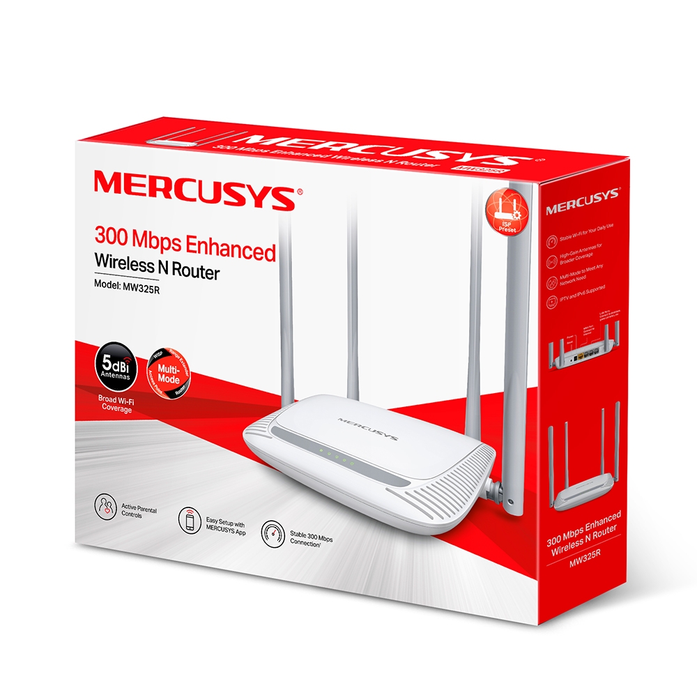 Mercusys Router Inalámbrico WR325R