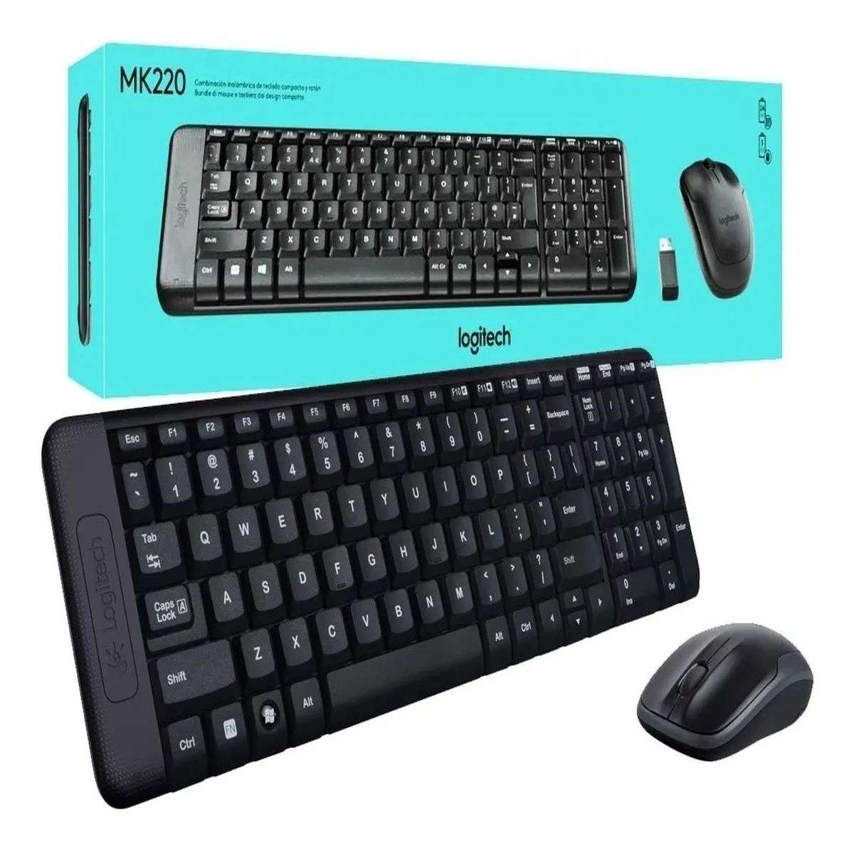 Teclado inalámbrico Logitech modelo K270 en República Dominicana