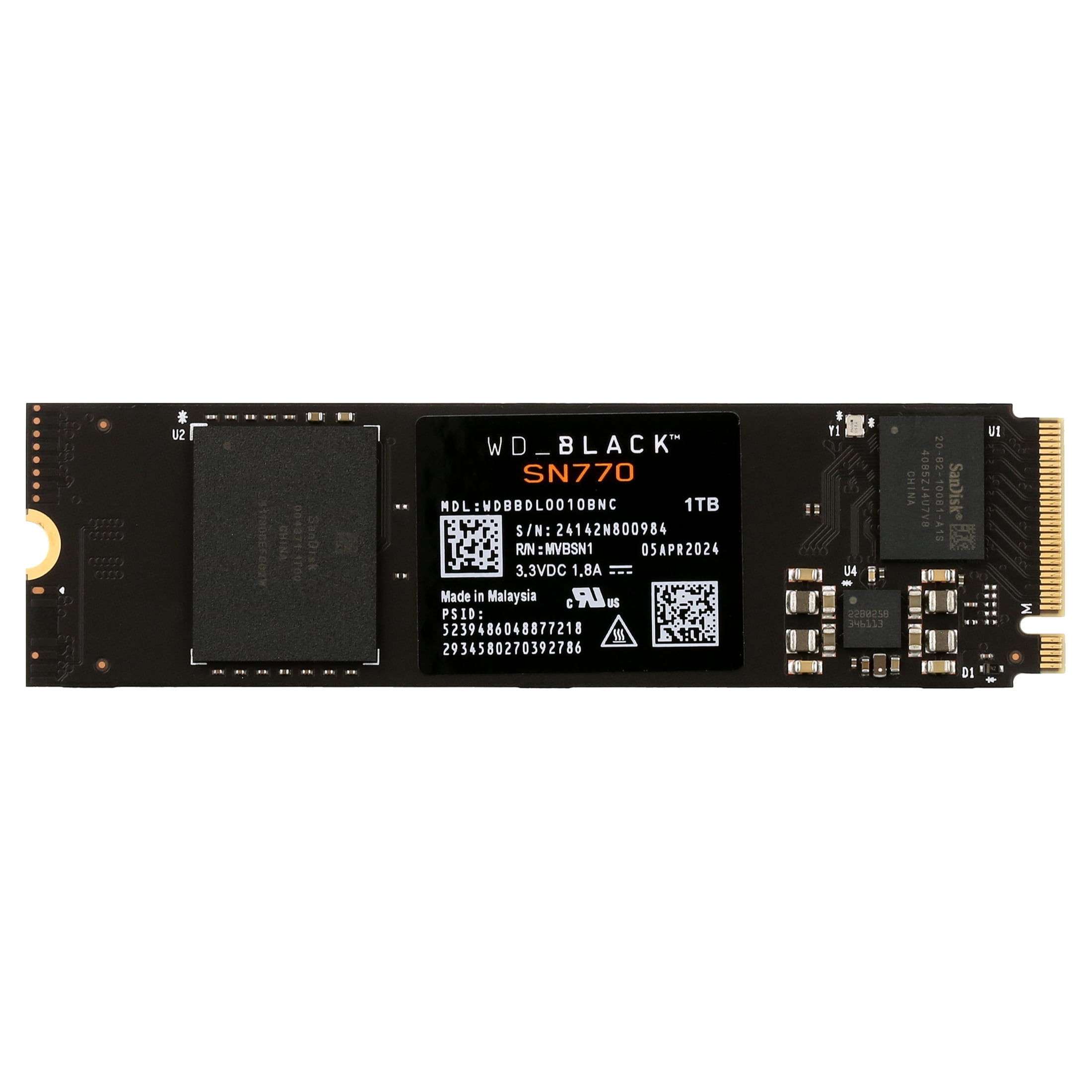 Western Digital WD Black SN770 SSD NVMe 4 Gen en República Dominicana