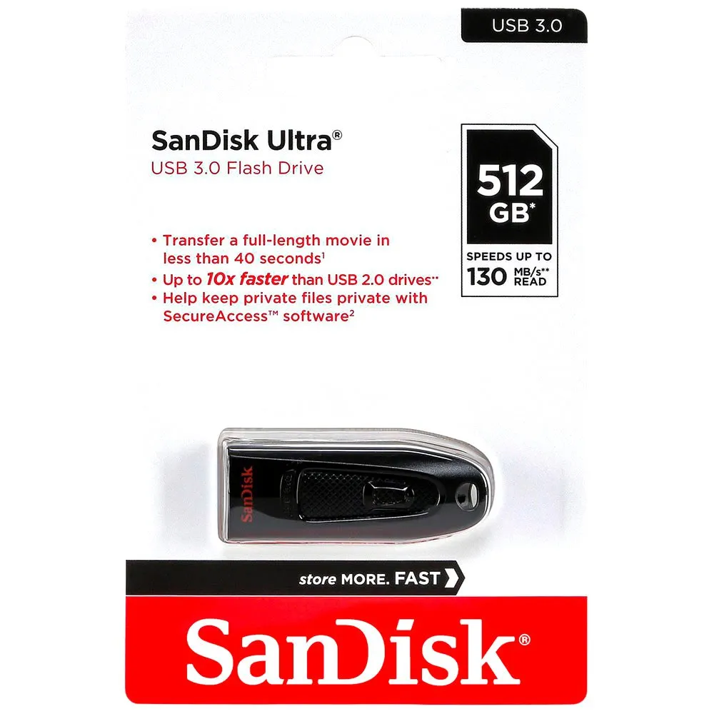 SanDisk Ultra USB 3.0 Pendrive 512GB