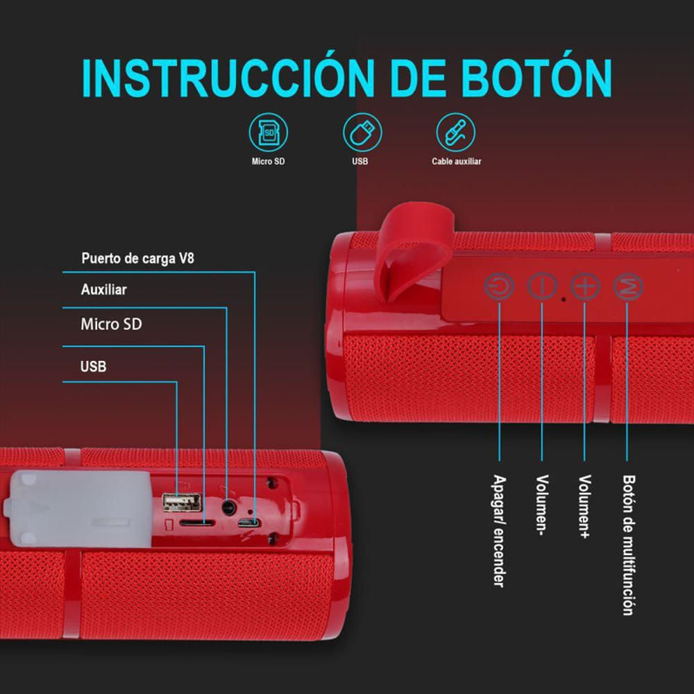 Bocina portátil impermeable OTU BS06