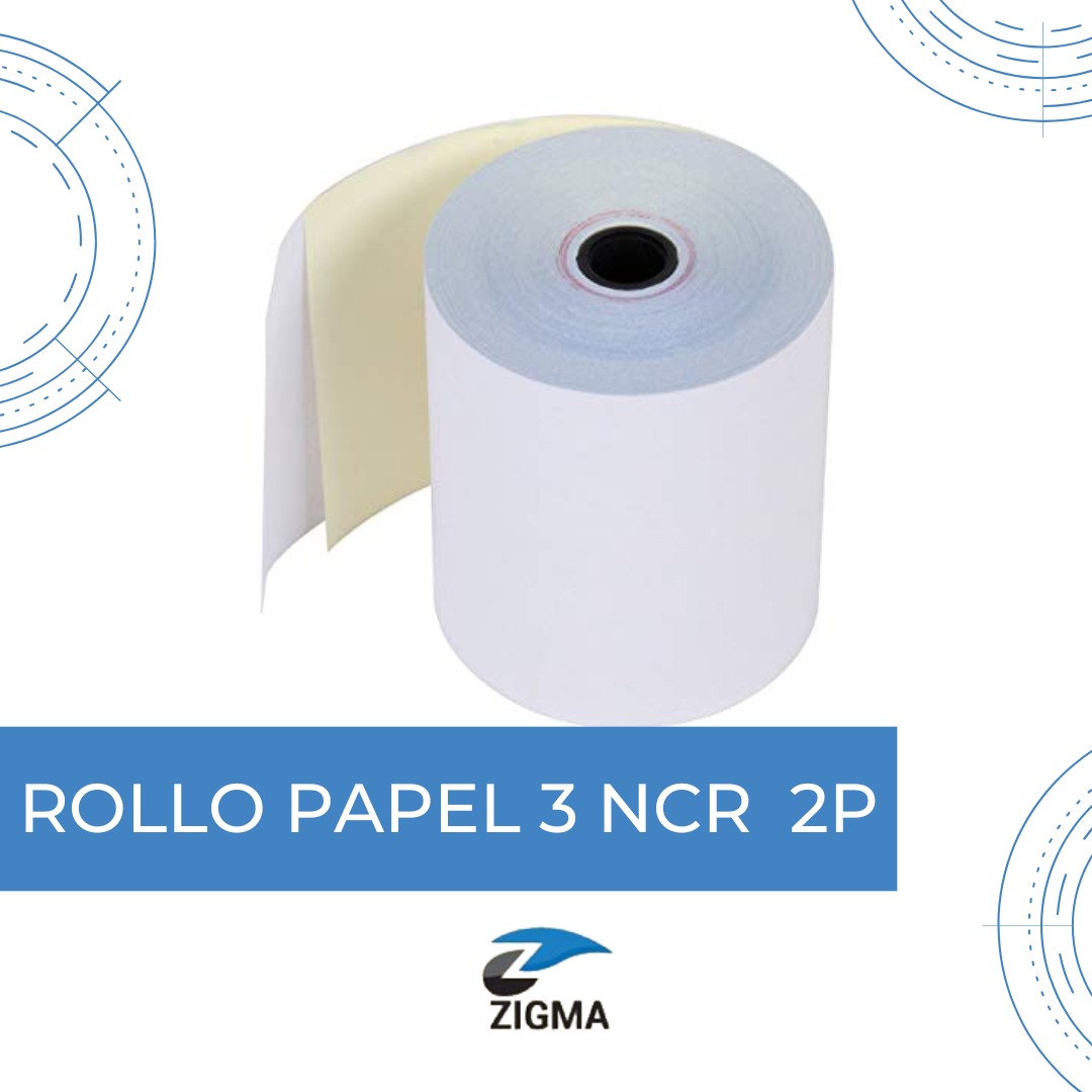 Genérico Rollo Papel NCR 2P 3 Original Copia