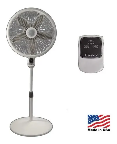 Ventilador de Pie Lasko con 3 Velocidades y Control Remoto en República Dominicana