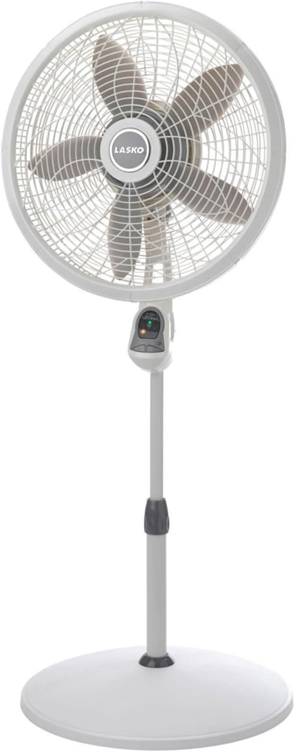 Ventilador de Pie Lasko con 3 Velocidades y Control Remoto en República Dominicana