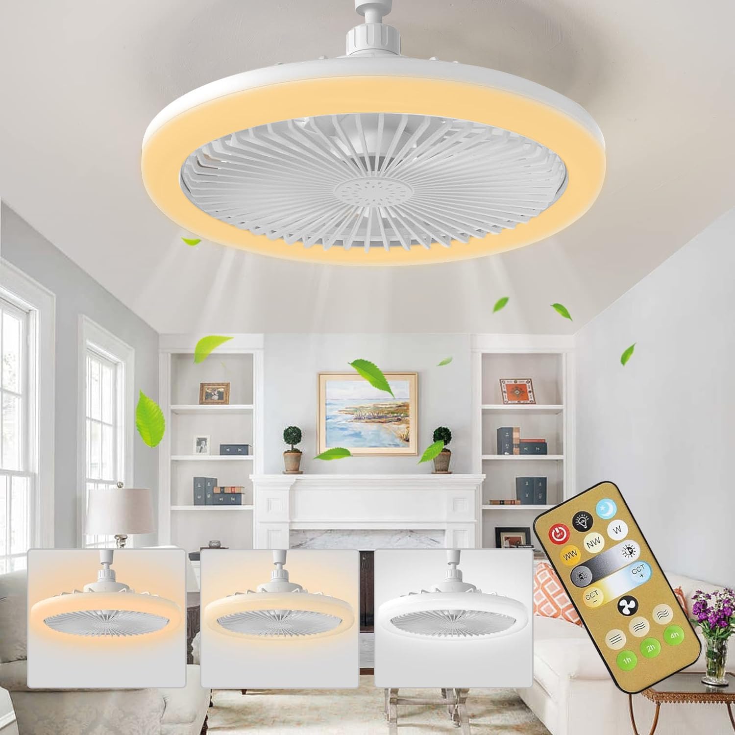 Ventilador de techo con 3 niveles de velocidad