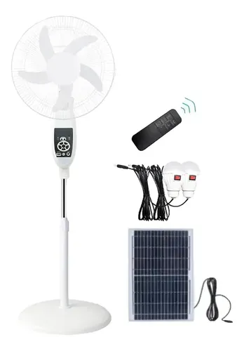 Abanicos solares con puerto USB incorporado en República Dominicana