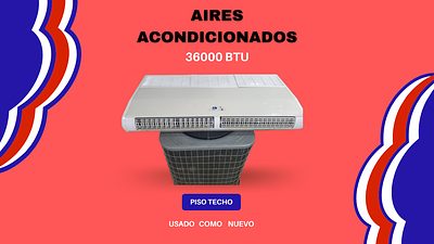 Aire Acondicionado Pisotecho 36000 BTU Conven