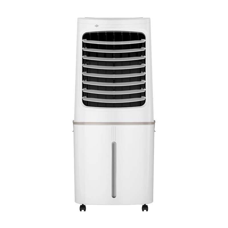 Ventilador enfriador MIDEA blanco, capacidad de 50 litros en República Dominicana