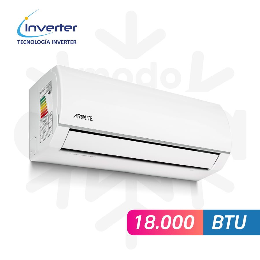 Aire acondicionado inverter 18,000 BTU en República Dominicana