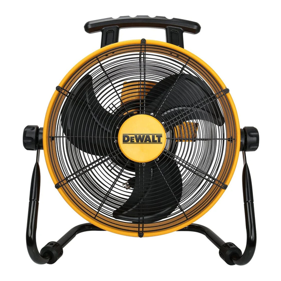 Abanico de Pie DEWALT Modelo DXF1840 en República Dominicana
