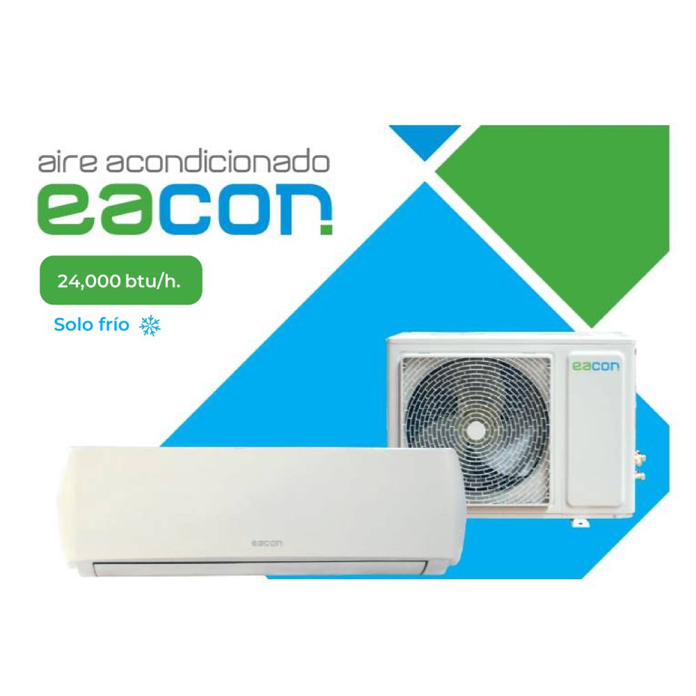 Aire Acondicionado Split Convencional 24000 BTU en República Dominicana