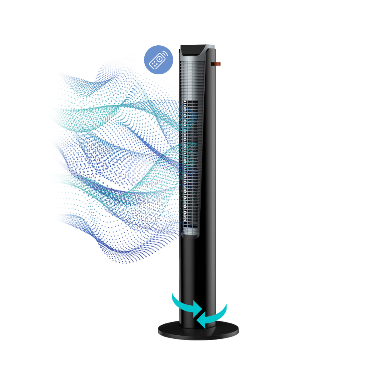 Ventilador de Torre DW T029 con Ionizador