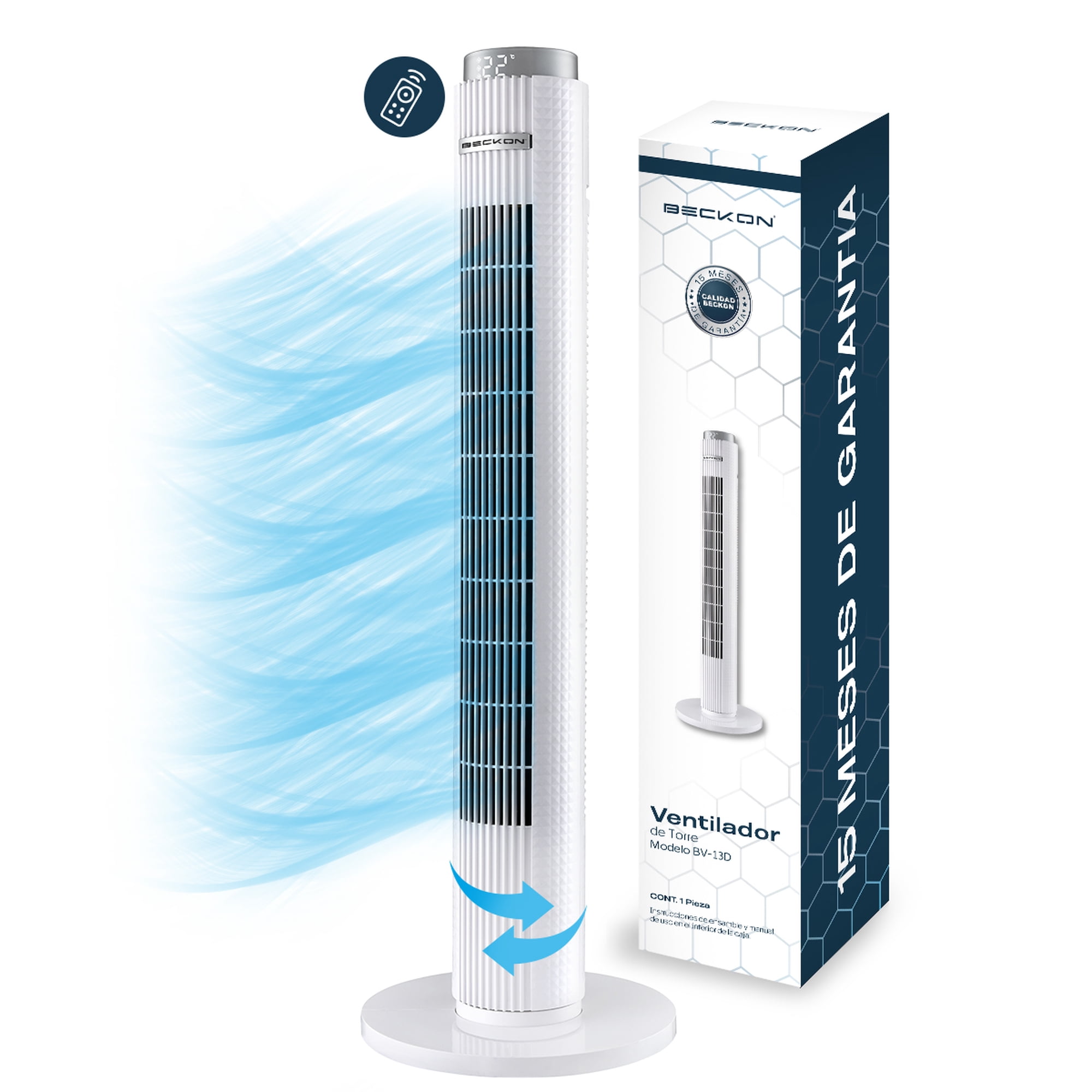 Ventilador de Torre DW T029 con Ionizador en República Dominicana