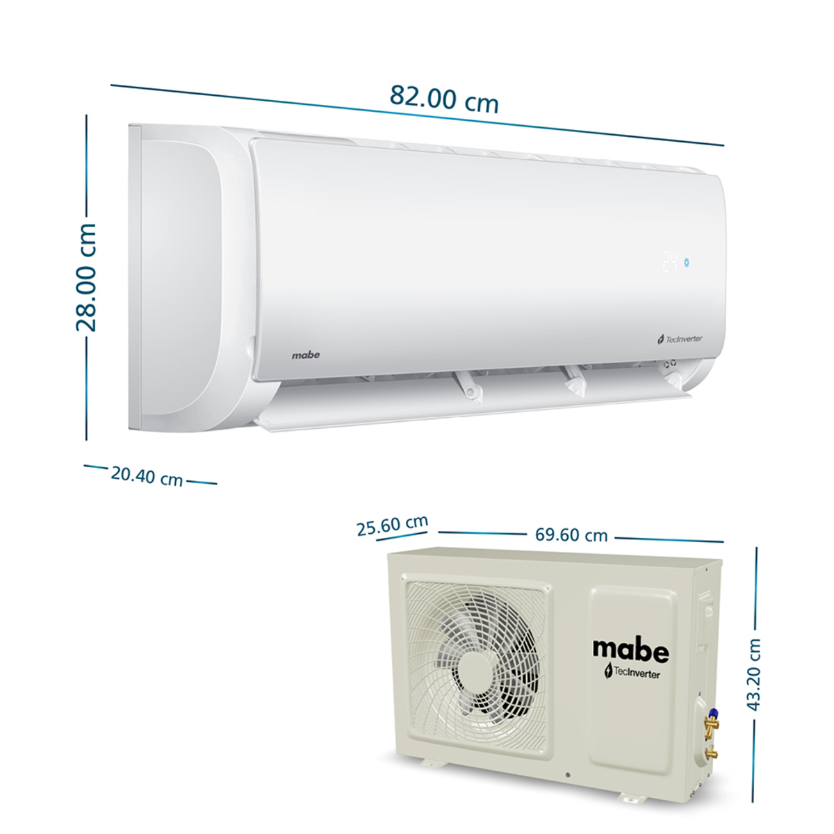 Aire acondicionado Drija Inverter 12,000 BTU en República Dominicana