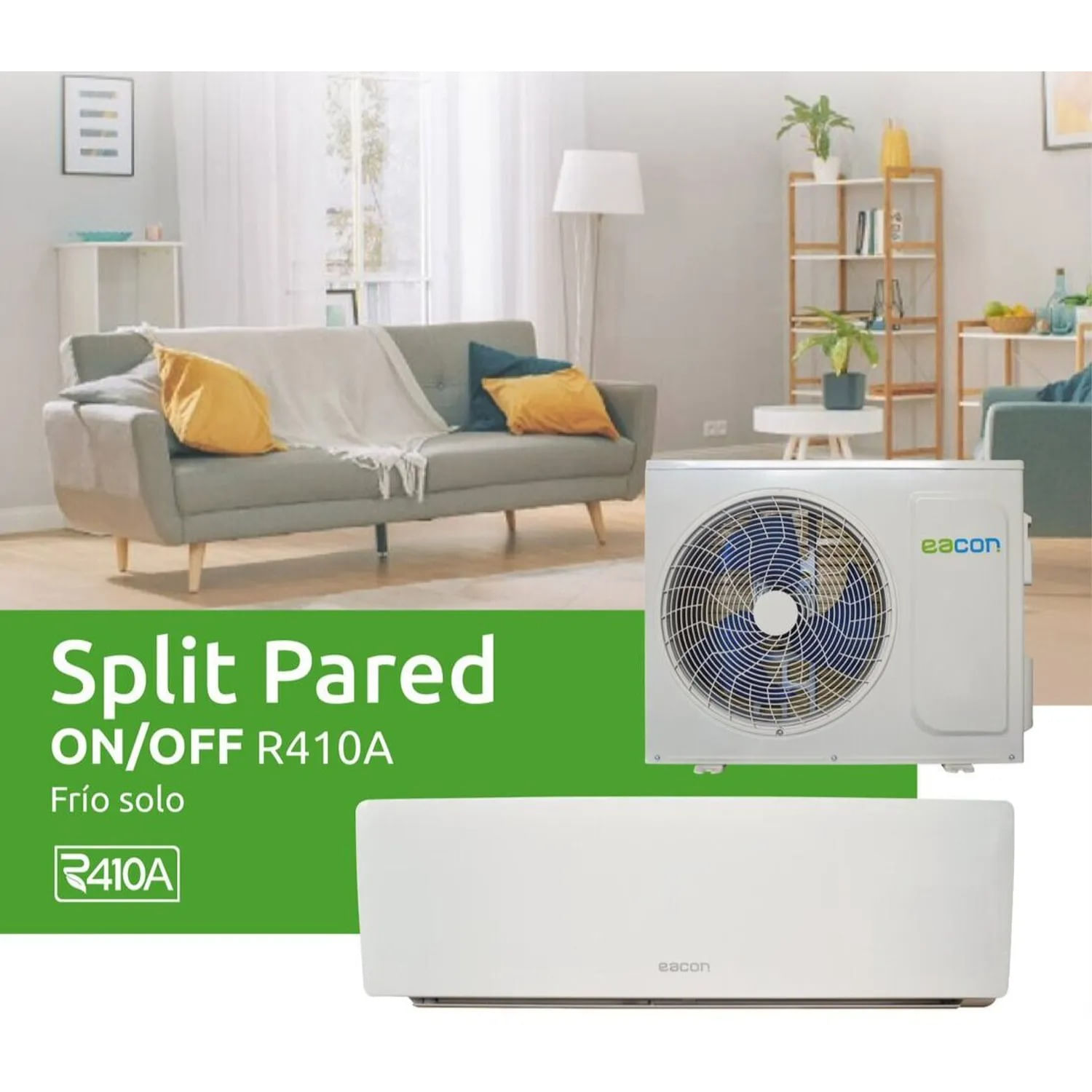 Aires Acondicionados Split 24,000 BTU Disponibles en República Dominicana