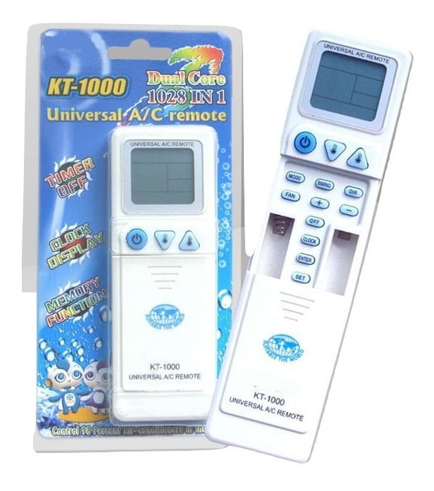 Control remoto universal para aire acondicionado 1000 en 1 AC