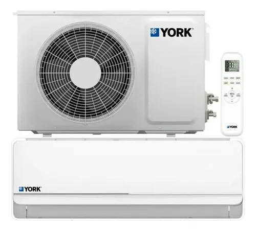 Aire acondicionado York de 2 toneladas, alta eficiencia energética