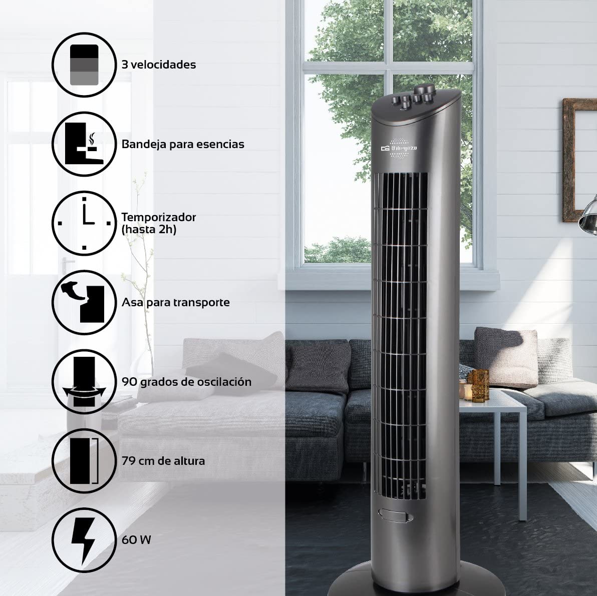 Ventilador de Torre en República Dominicana