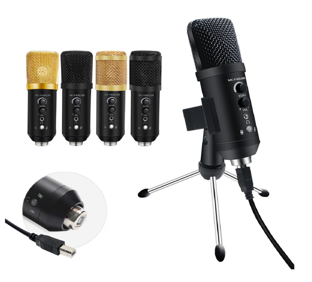 SF920 Micrófono de Condensador USB Profesional en República Dominicana