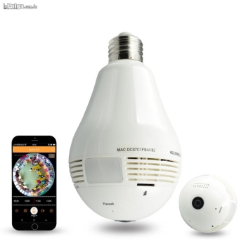 Cámara WiFi bombilla Acme modelo B100 en República Dominicana