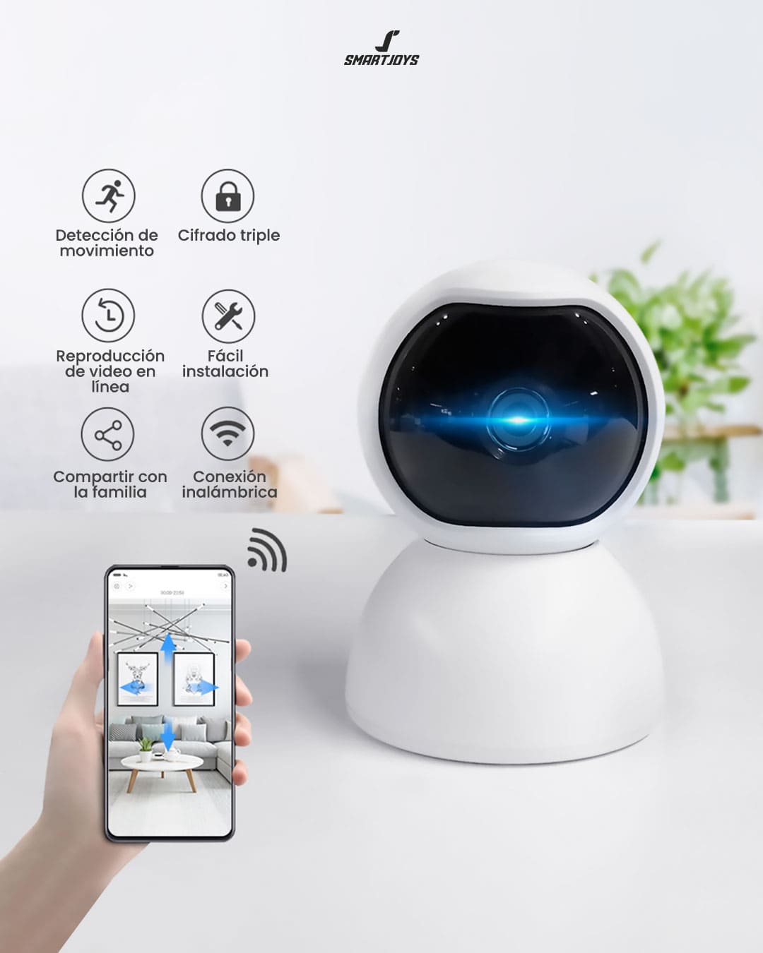 Q12 Cámara WiFi Interior 1080P Hikvision en República Dominicana