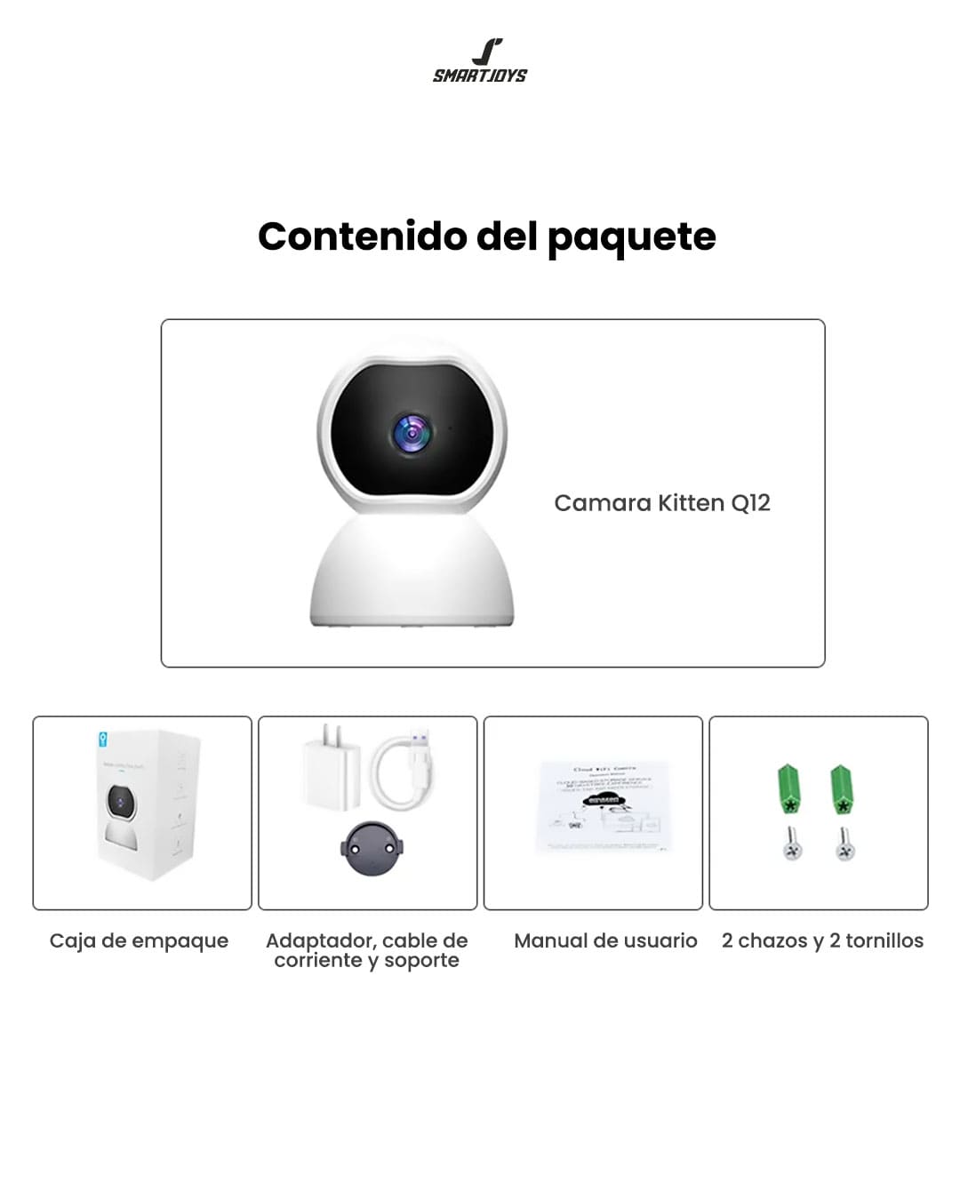 Q12 Cámara WiFi Interior 1080P Hikvision en República Dominicana
