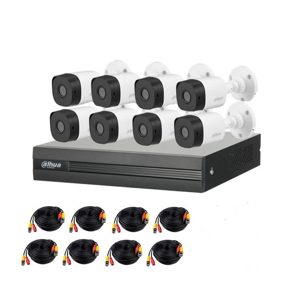 Sistema CCTV Hikvision DVR con cámaras en República Dominicana