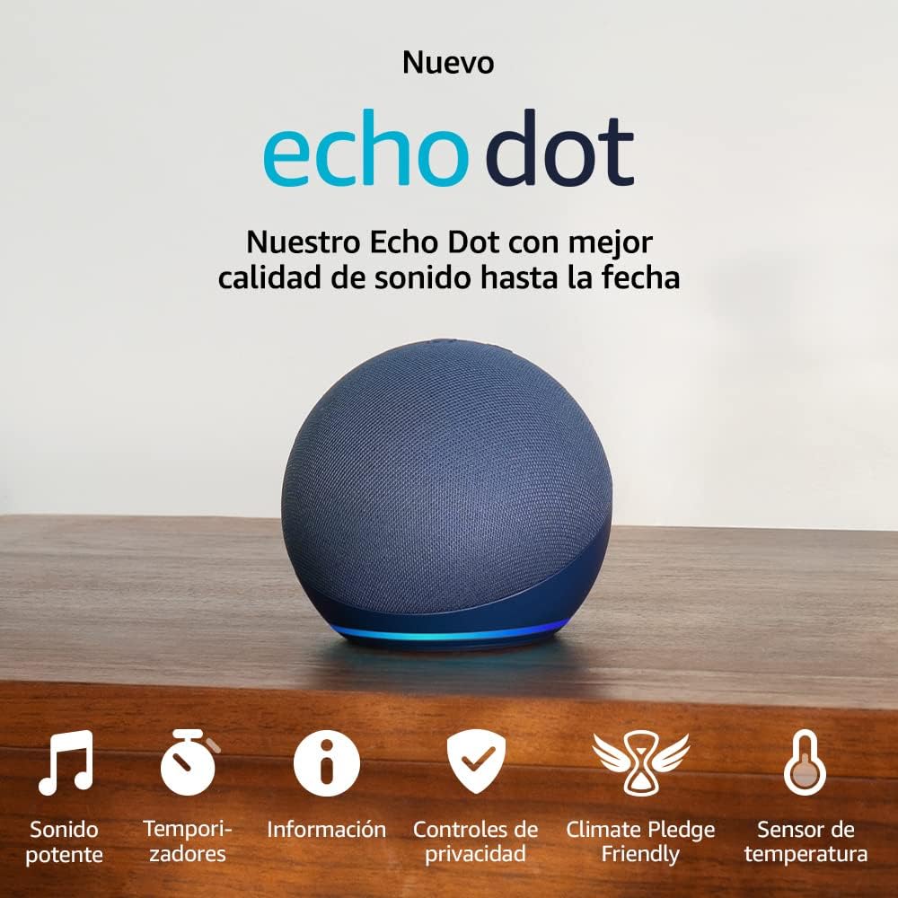 Amazon Echo Dot altavoz inteligente en República Dominicana